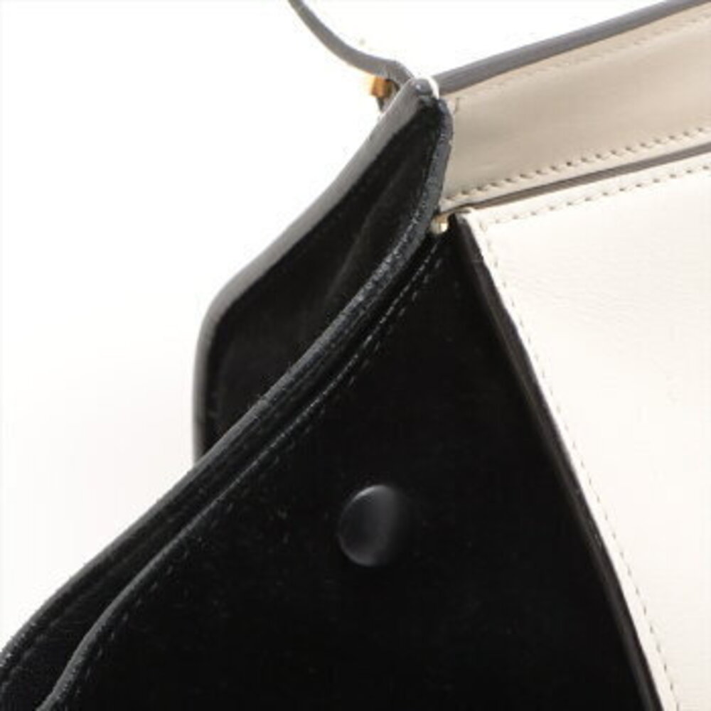 Celine Trapeze Python Leather Shoulder Bag Tote H… - image 12